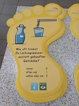 Die Carl-Dänzer-Schule testet ihren  Ökologischen Fußabdruck