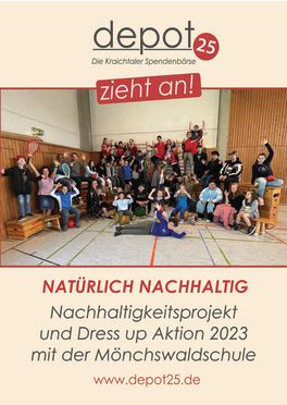 Plakatkampagne depot zieht an "NATÜRLICH NACHHALTIG" 2023