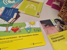 Infobroschüren der KLIMA.LAEND.TAGE.
