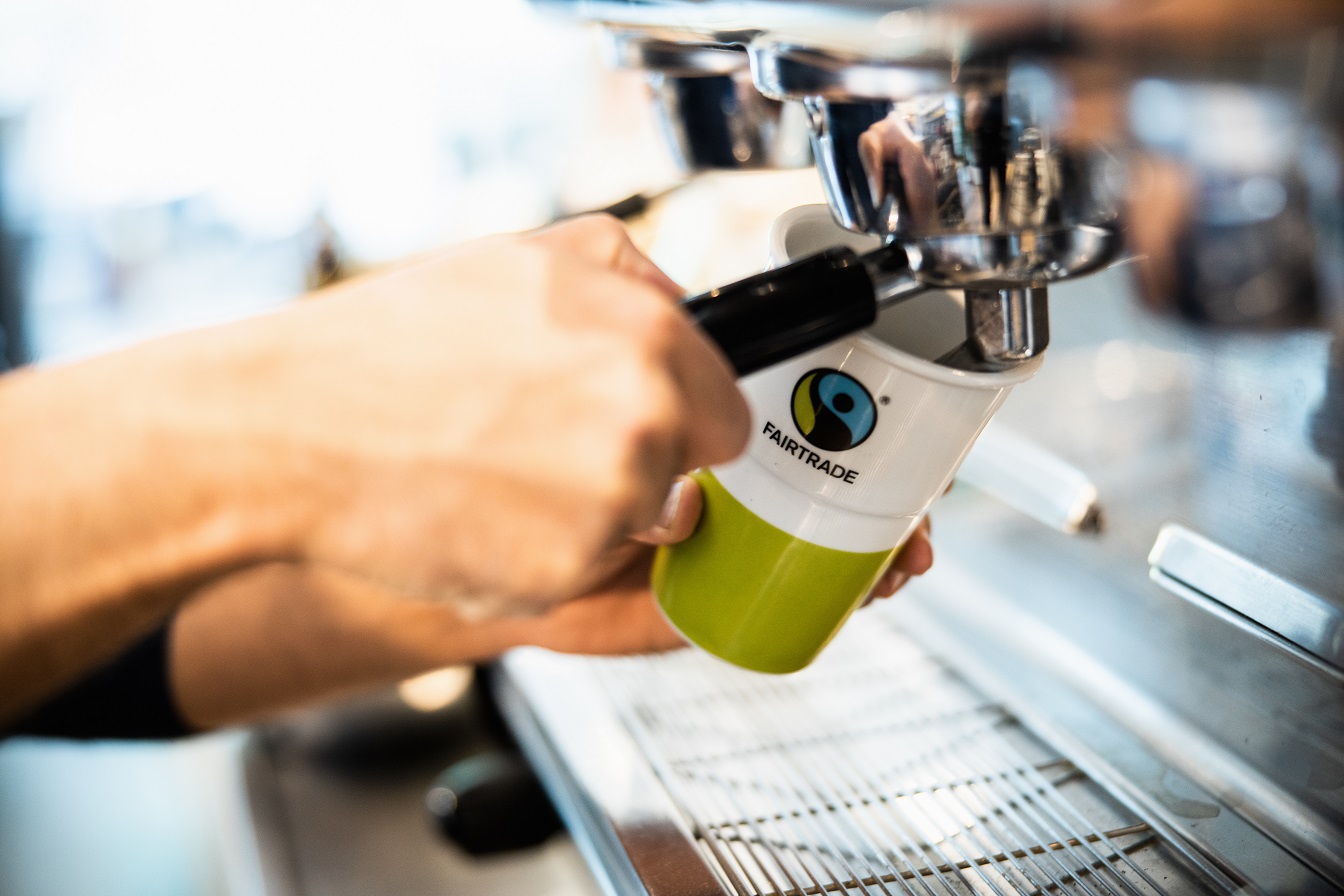 Fairtradekaffeezubereitung